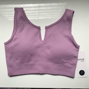 Pastel Purple crop top/ Sports bra SOLD